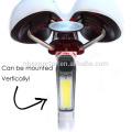 BT-4916 USB Rechargeable 6 Light Level COB Tail Light For Bicycle